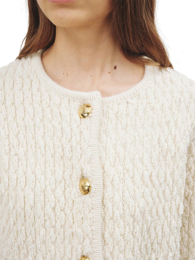 Bridget Knit Jacket in Ivory