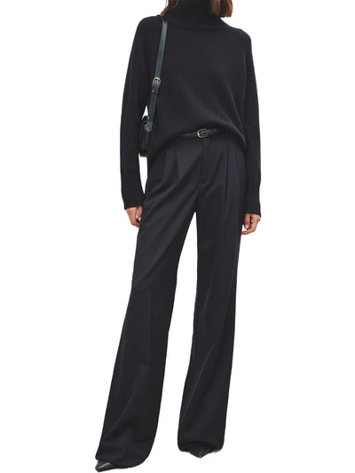 Flavie Pant in Dark Navy