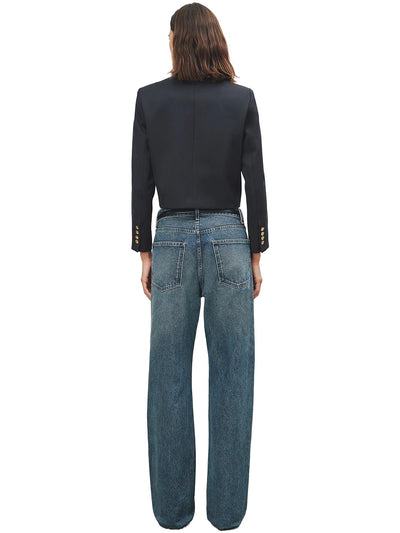 Maurine Cropped Jacket in Black