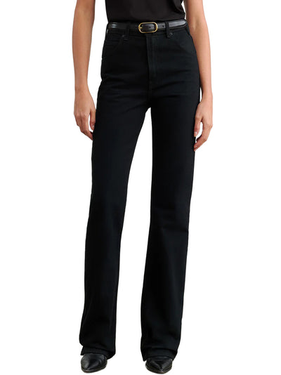 Joan Jeans in Distressed Black