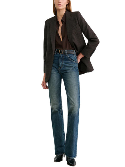 Simone Shirt in Chocolate Brown