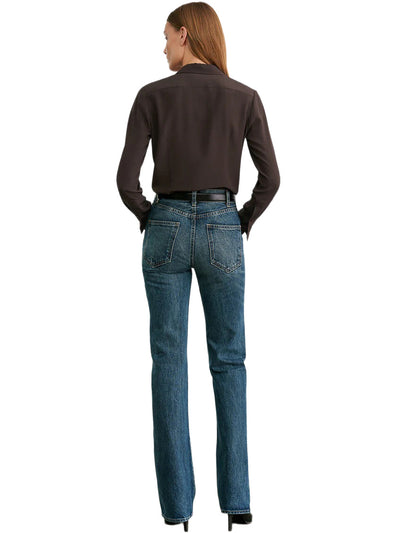 Simone Shirt in Chocolate Brown