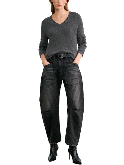 Shon Jean in Stone Black Wash