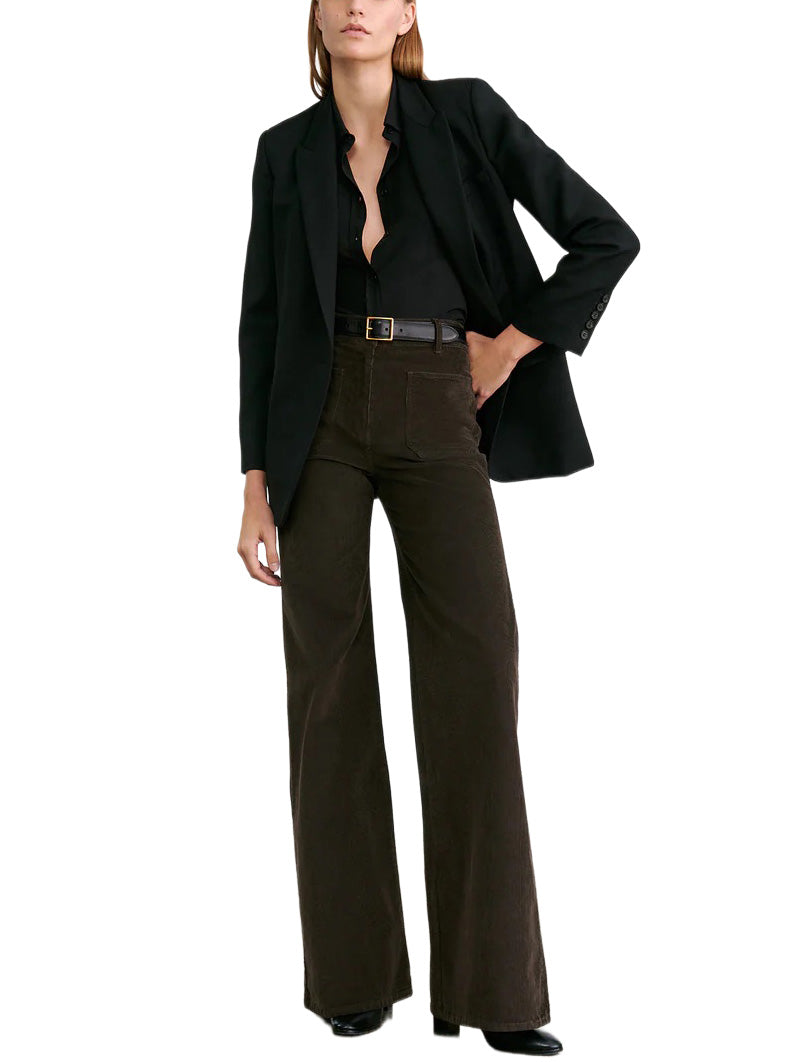 Florence Pant in Chocolate Brown