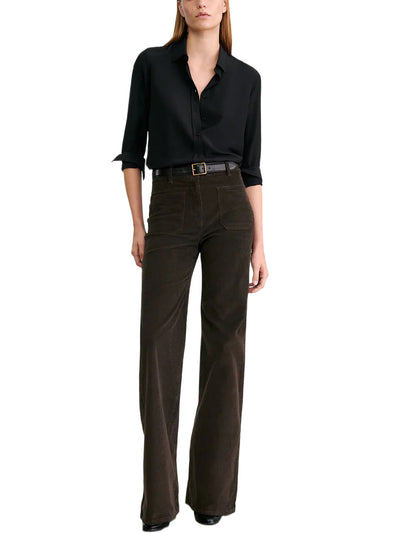 Florence Pant in Chocolate Brown