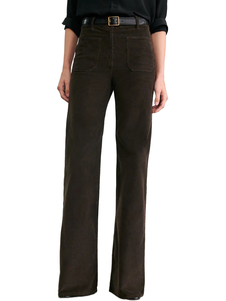 Florence Pant in Chocolate Brown