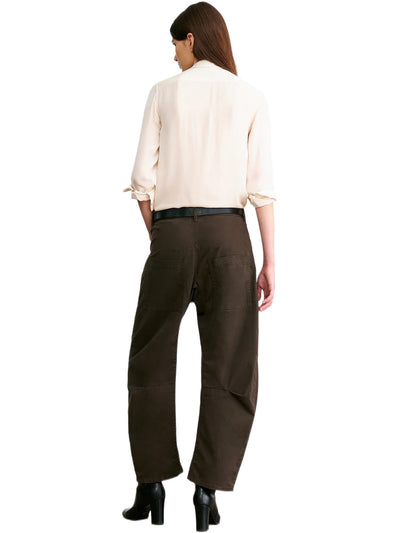 Shon Pant in Chocolate Brown