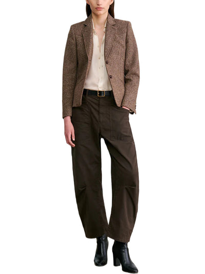 Shon Pant in Chocolate Brown