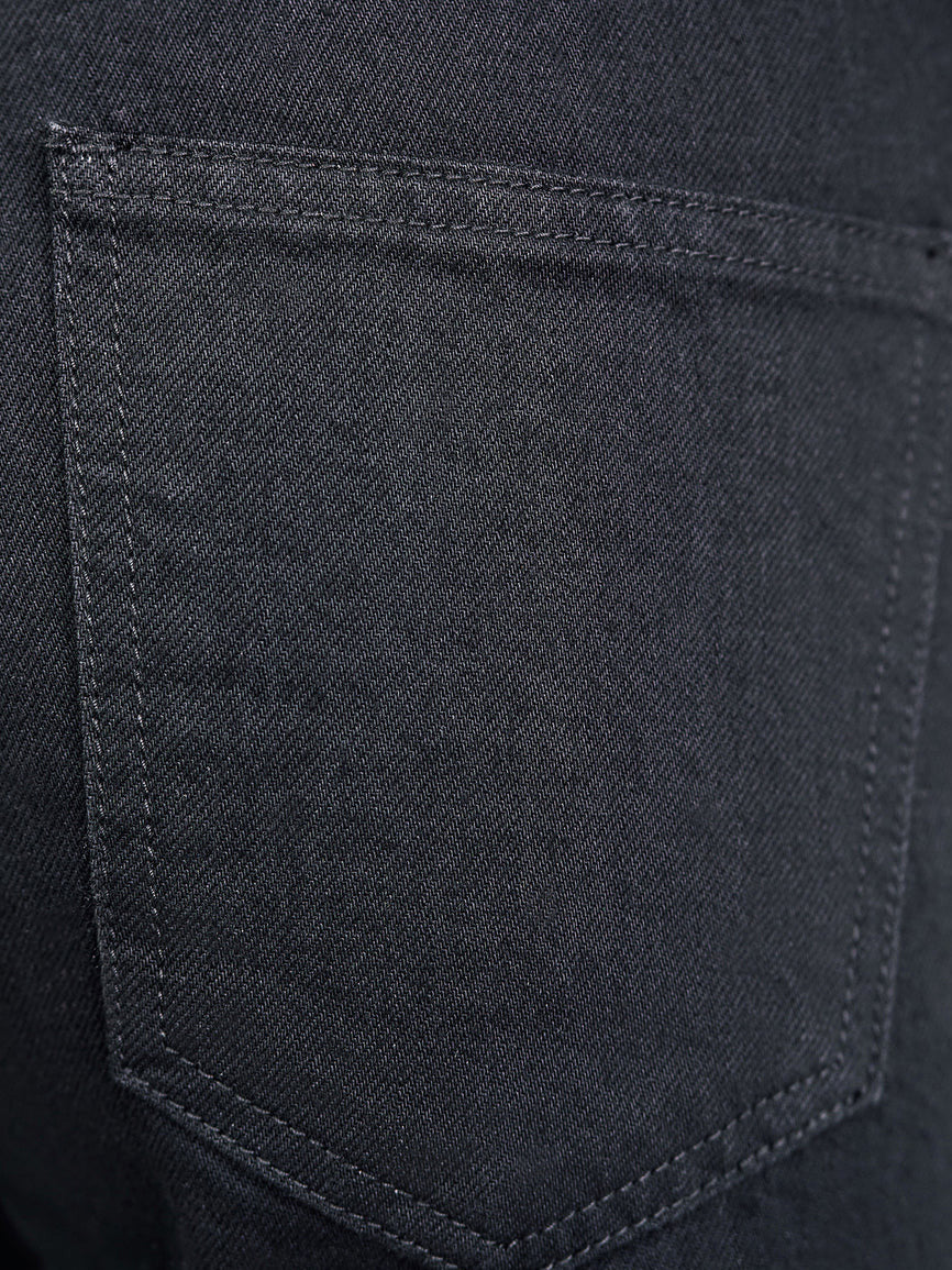 Joan Jeans in Distressed Black