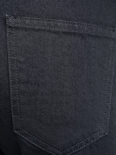 Joan Jeans in Distressed Black