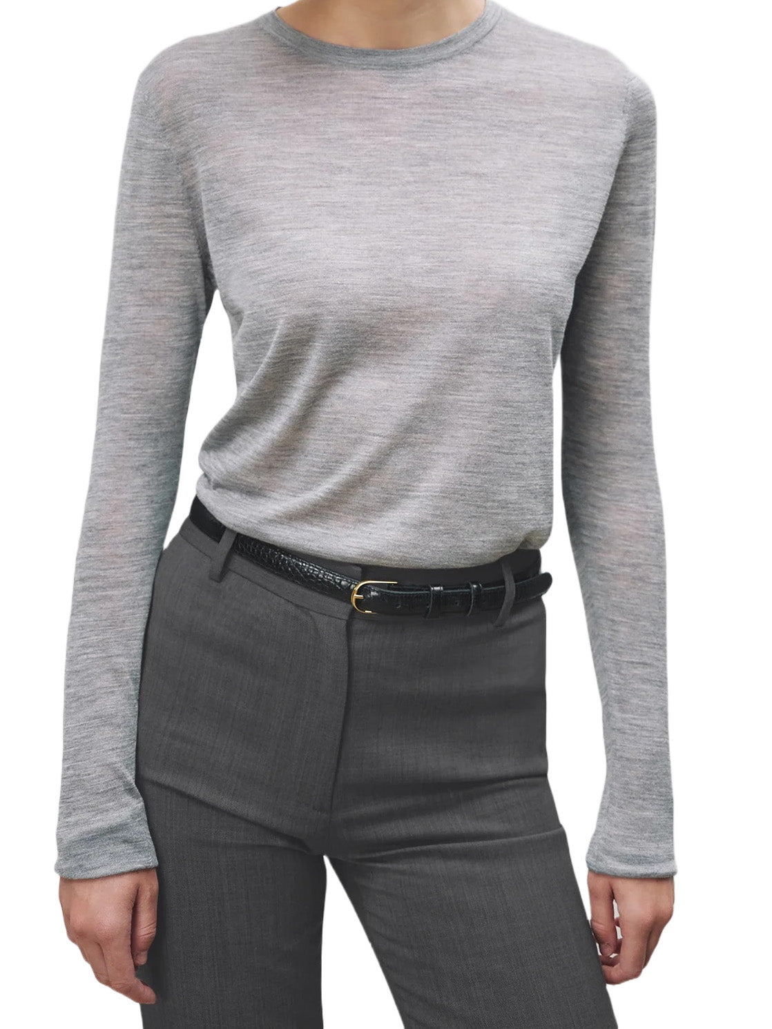 Candice Sweater in Grey Melange