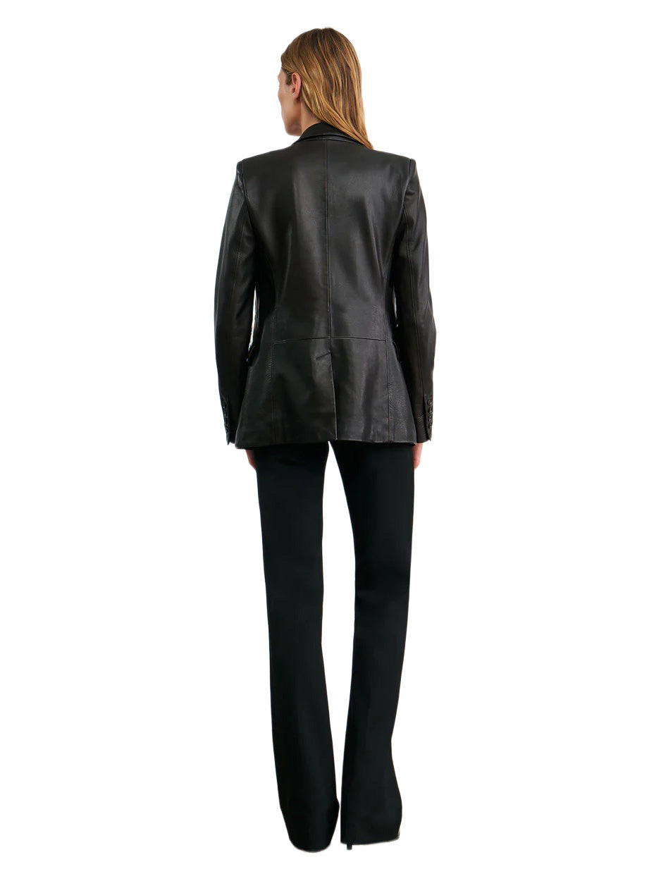 Belmonde Leather Tailored Jacket
