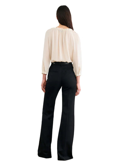 Carley Silk Blouse in Ivory