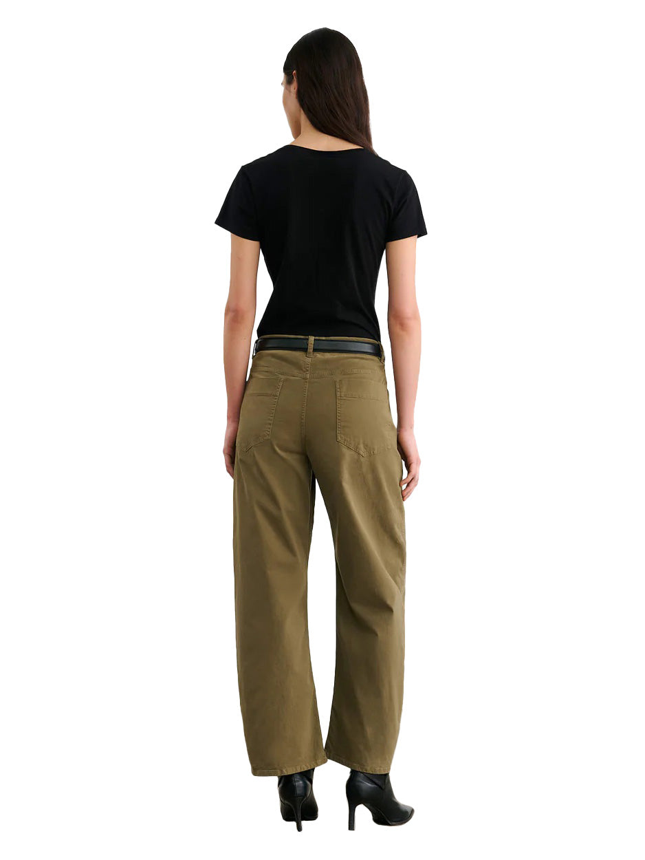 Tribeca Pant in Military Green