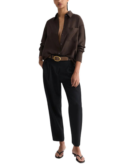 Big Joe Shirt in Washed Silk Habotai