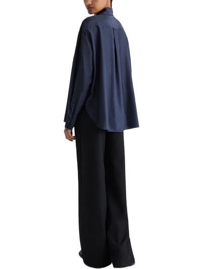 Big Joe Shirt in Washed Silk Habotai