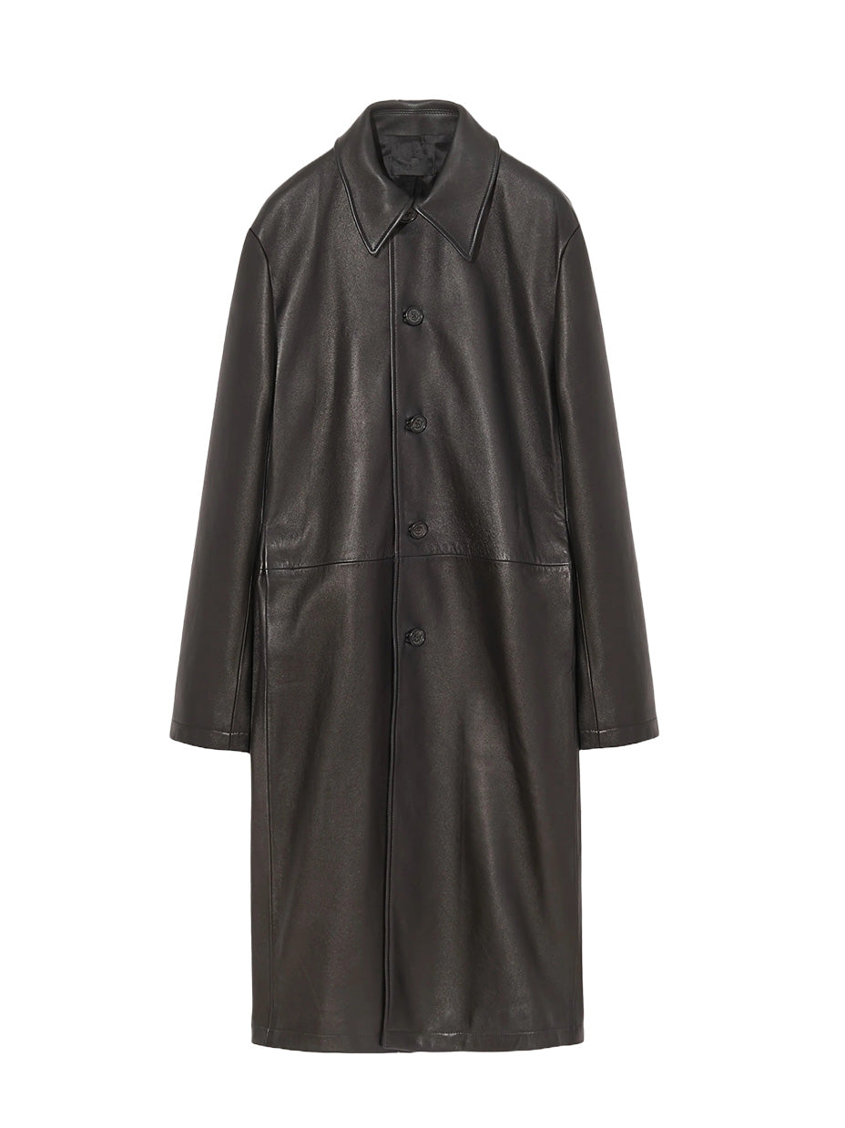 Abel Leather Coat