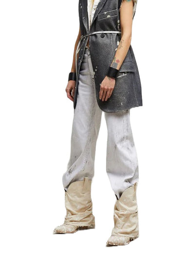 Jane Jean in Crackled Grey