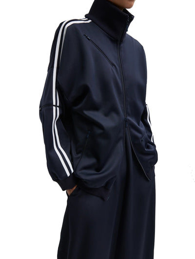 Active Knit Zipper Detailed Track Jacket