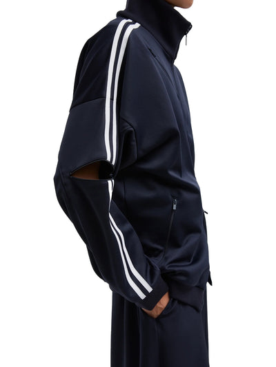 Active Knit Zipper Detailed Track Jacket