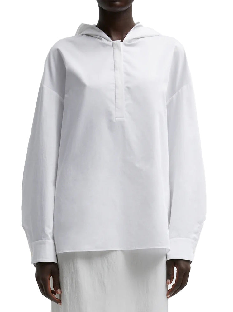 Eco Poplin Hooded Shirt