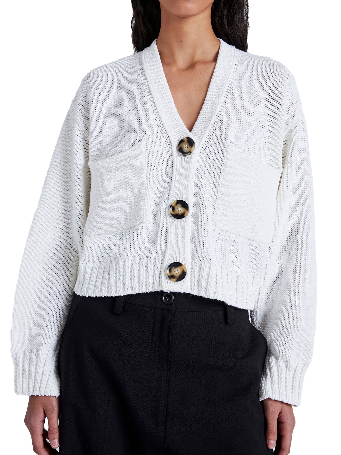 Sofia Cardigan in Cotton Knit