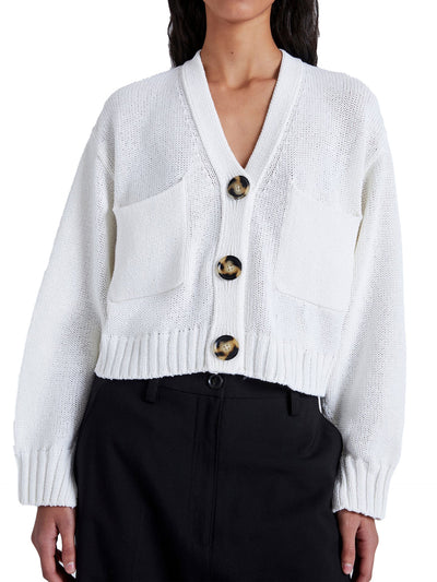 Sofia Cardigan in Cotton Knit