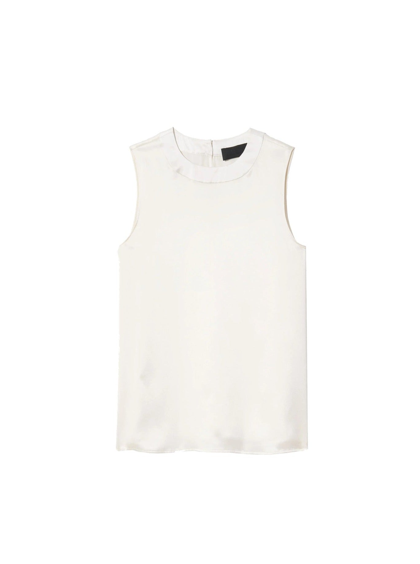 Davy Silk Top in Ivory