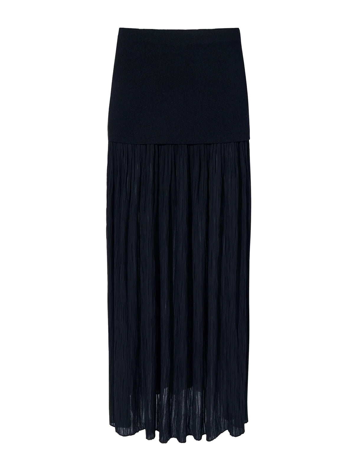 Paige Skirt in Pleated Crepe Chiffon