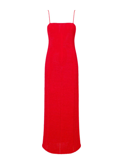 Suki Dress in Viscose Ribbon Knit