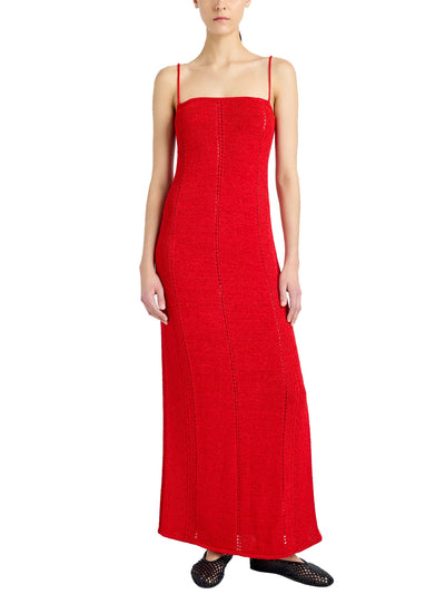 Suki Dress in Viscose Ribbon Knit