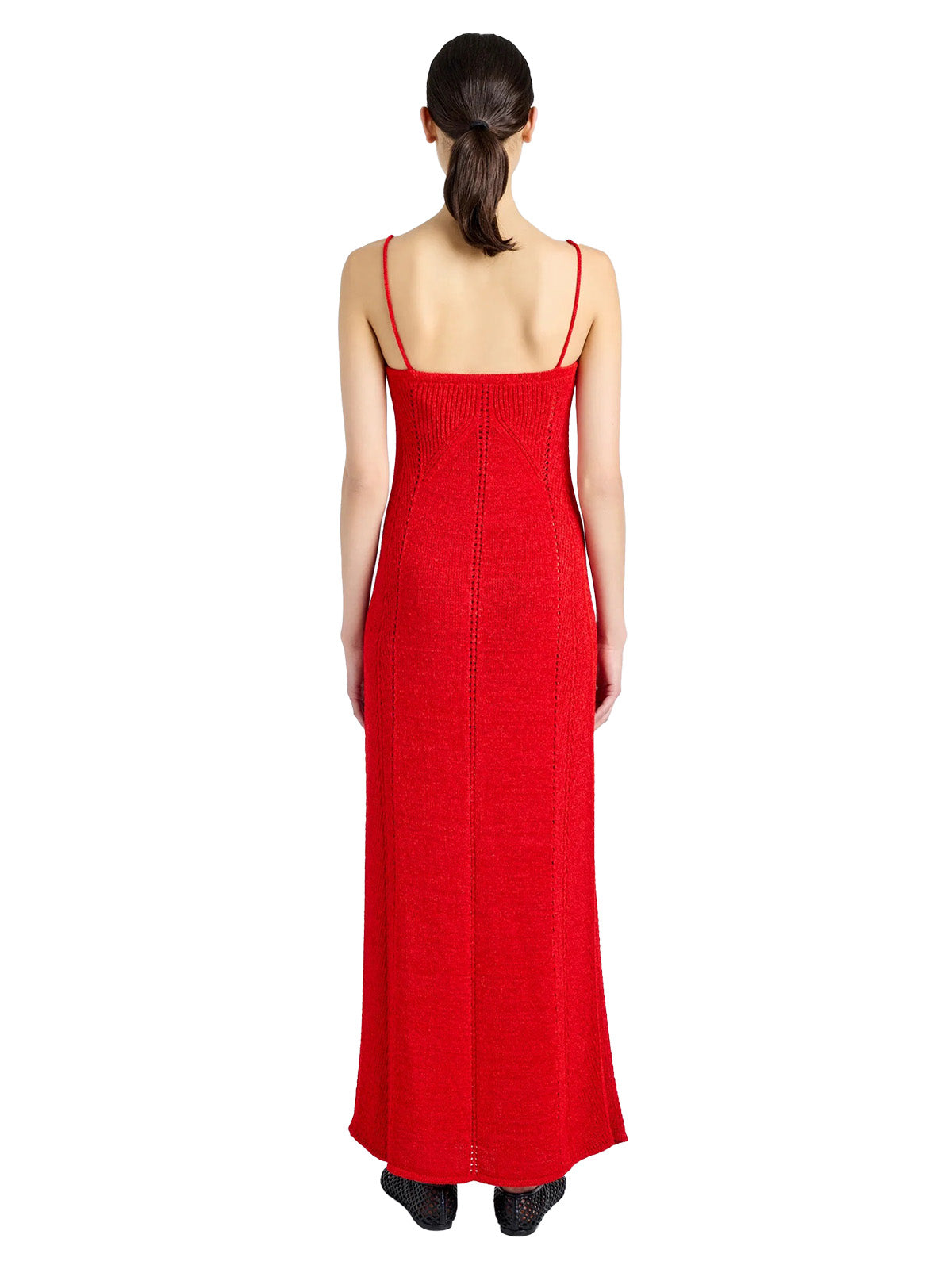 Suki Dress in Viscose Ribbon Knit