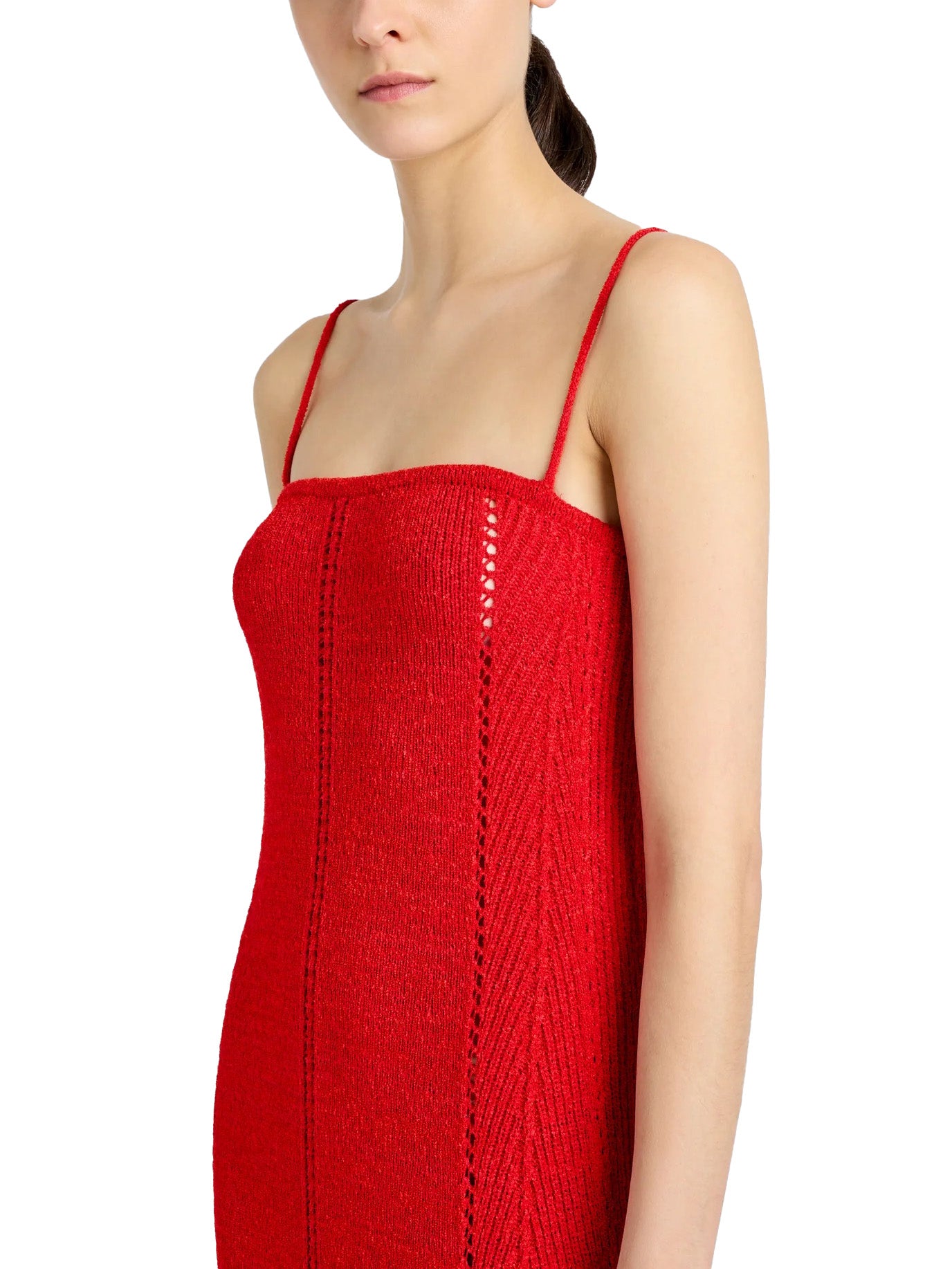 Suki Dress in Viscose Ribbon Knit