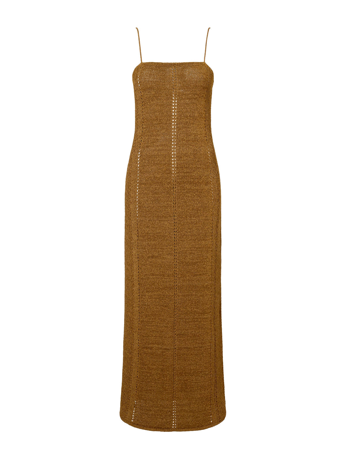 Suki Dress in Viscose Ribbon Knit