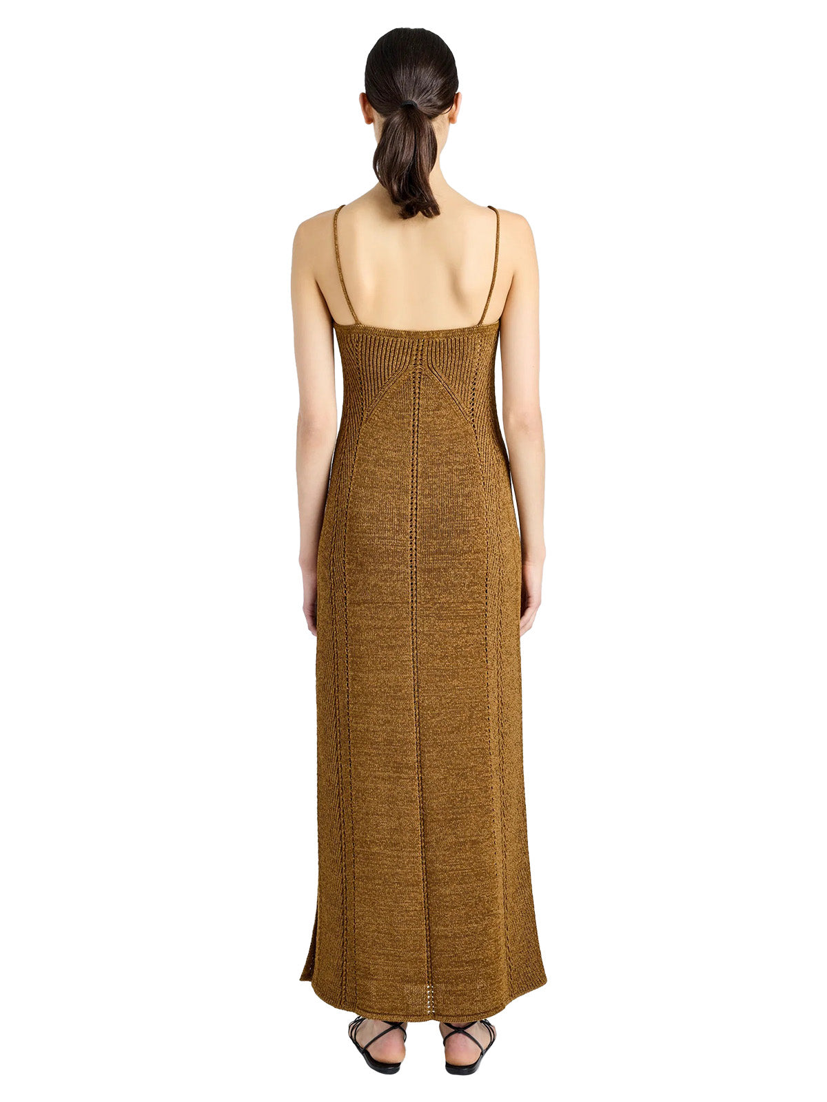 Suki Dress in Viscose Ribbon Knit