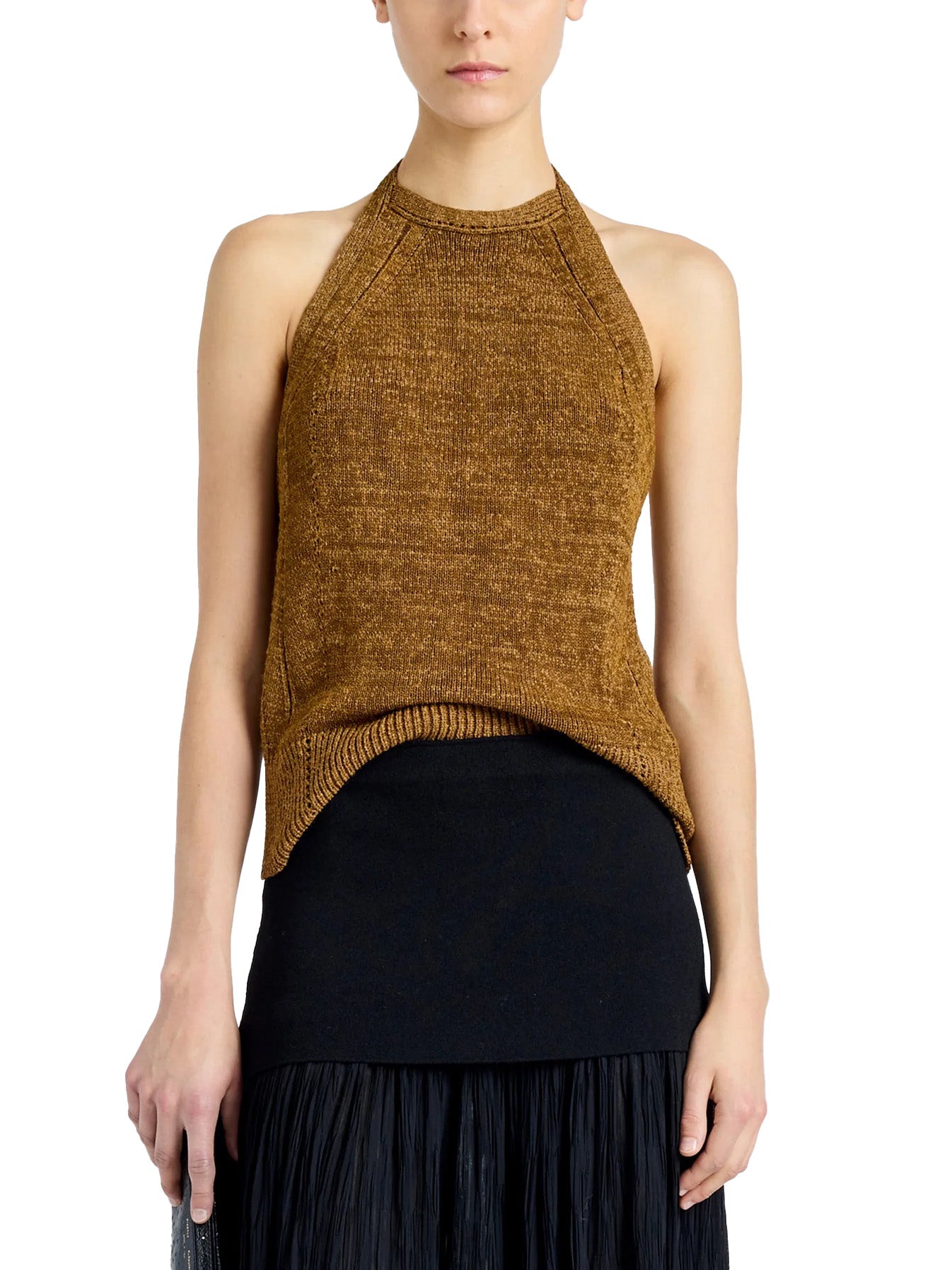Leona Top in Viscose Ribbon Knit