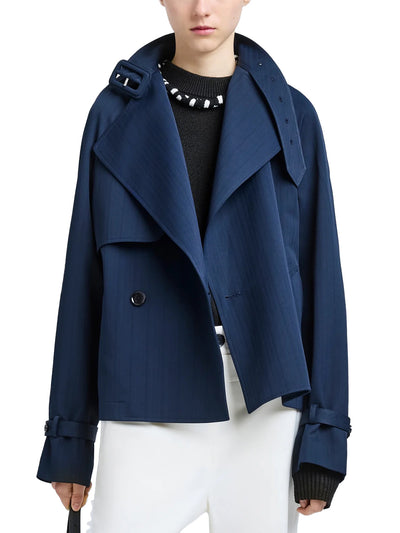 Larissa Jacket in Technical Nylon Jacquard
