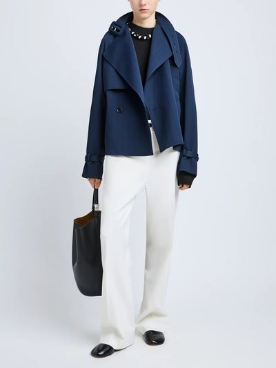 Larissa Jacket in Technical Nylon Jacquard