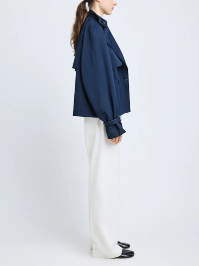 Larissa Jacket in Technical Nylon Jacquard