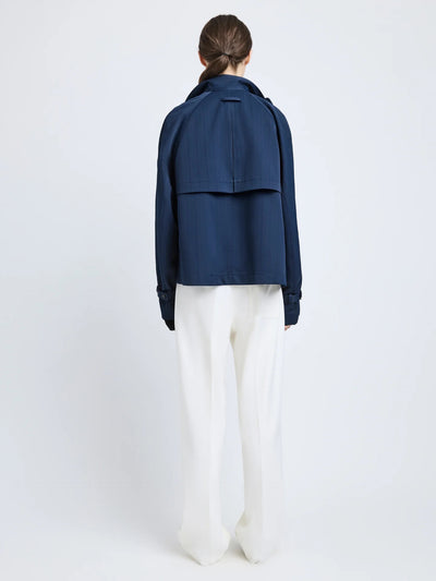 Larissa Jacket in Technical Nylon Jacquard