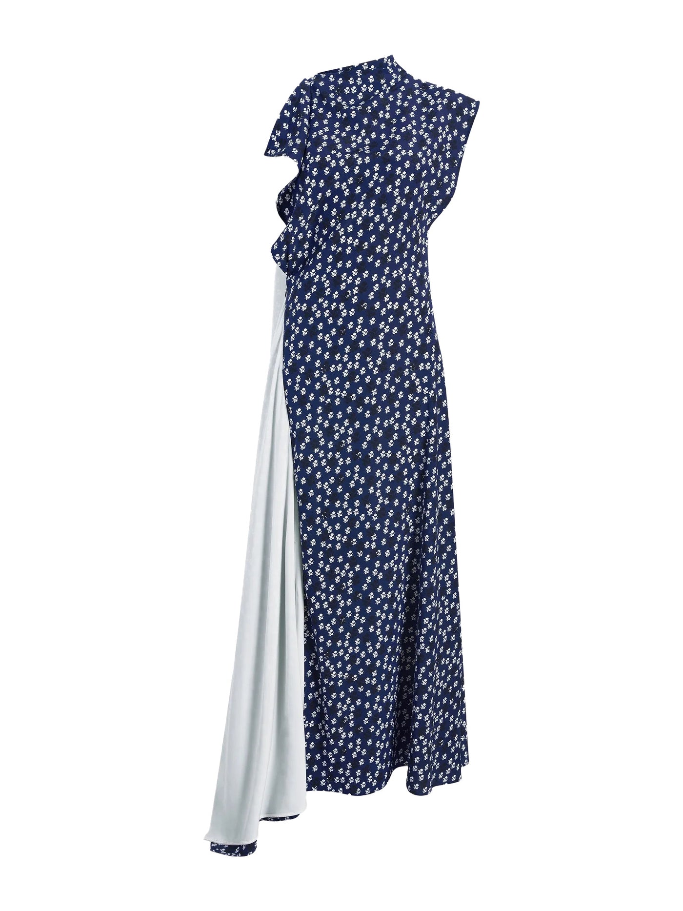 Devyn Dress in Printed Silk Viscose