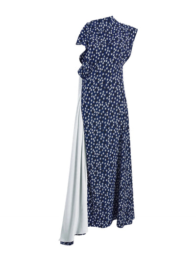 Devyn Dress in Printed Silk Viscose