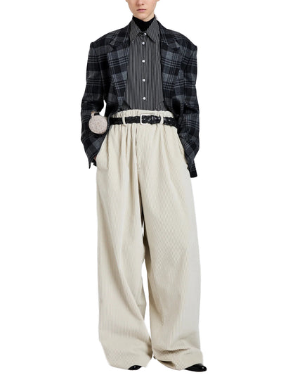Daria Jacket In Plaid Wool Suiting