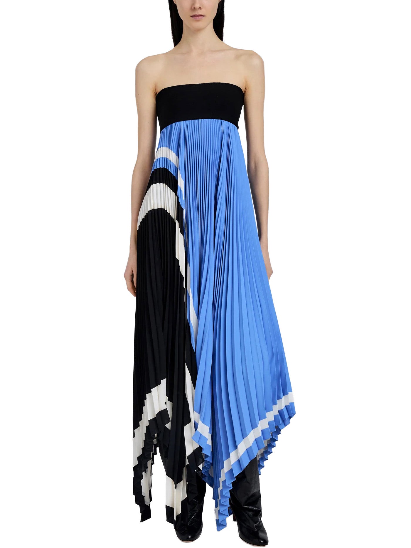 Fia Dress In Technical Crepe