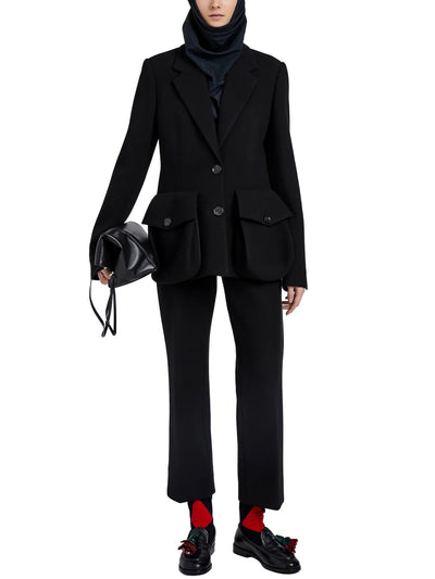 Ismene Pant In Wool Scuba