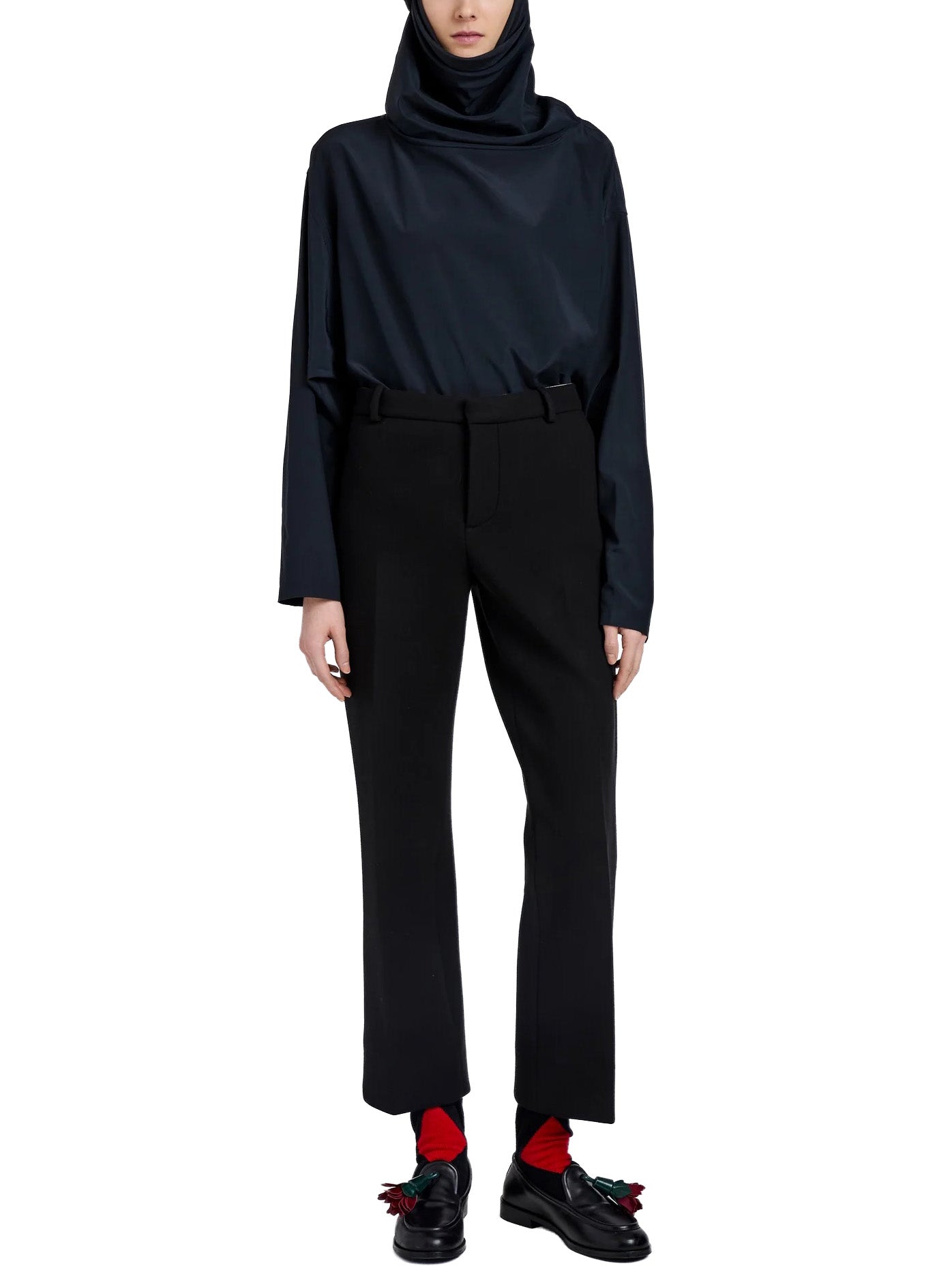 Ismene Pant In Wool Scuba