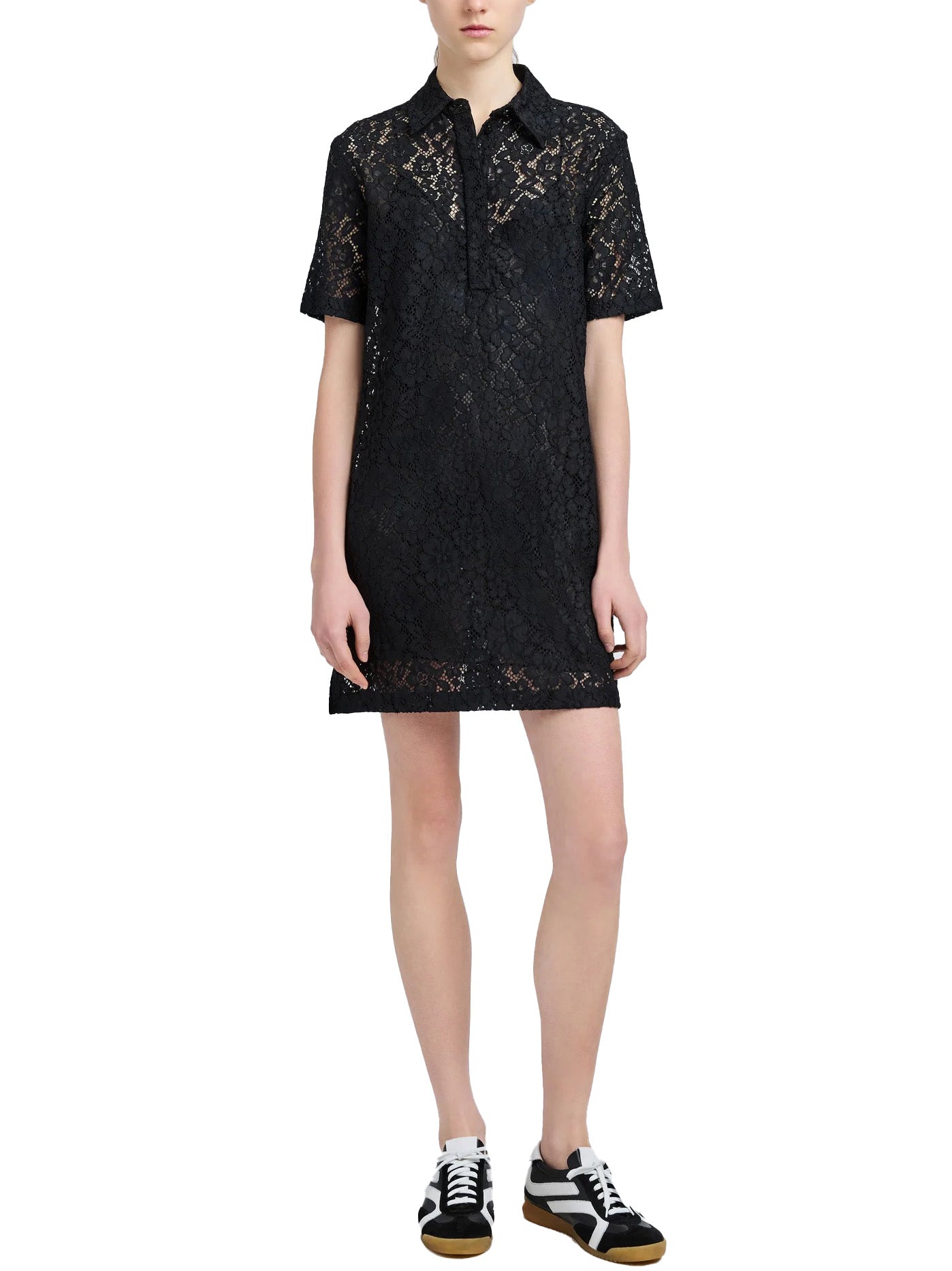 Rainer Dress in Stretch Lace