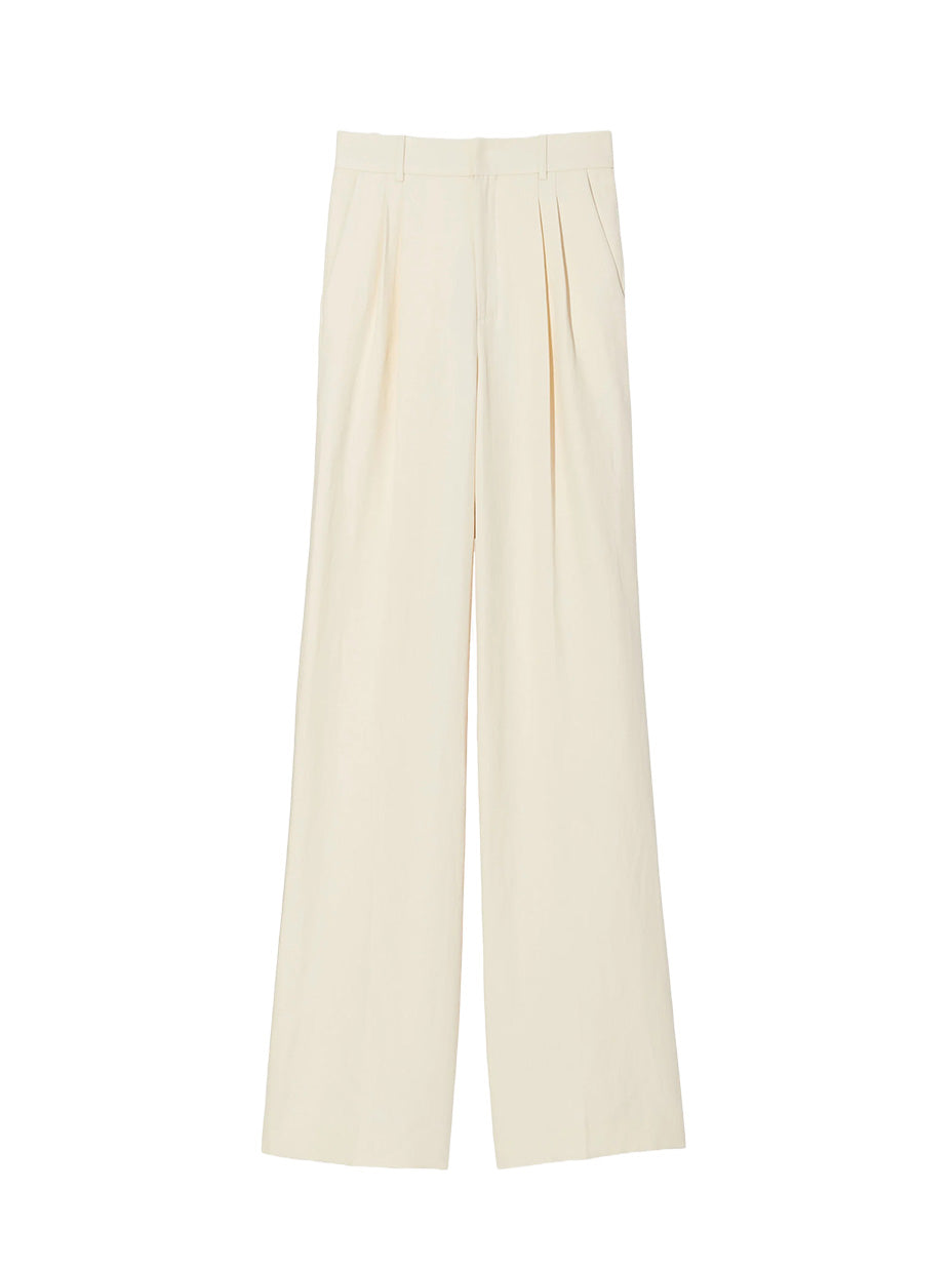 Flavie Pant in White