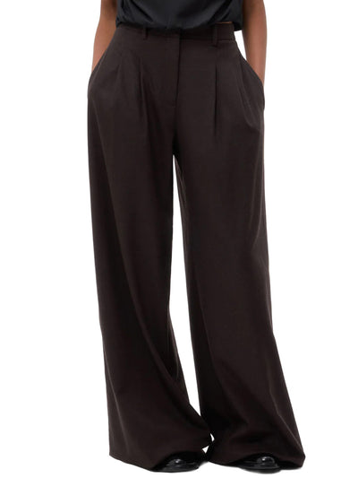 Avery Pant in Wool Cashmere Flannel