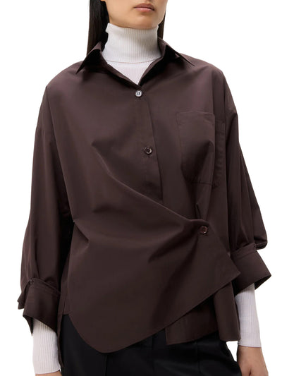 New Earl Shirt in Chocolate